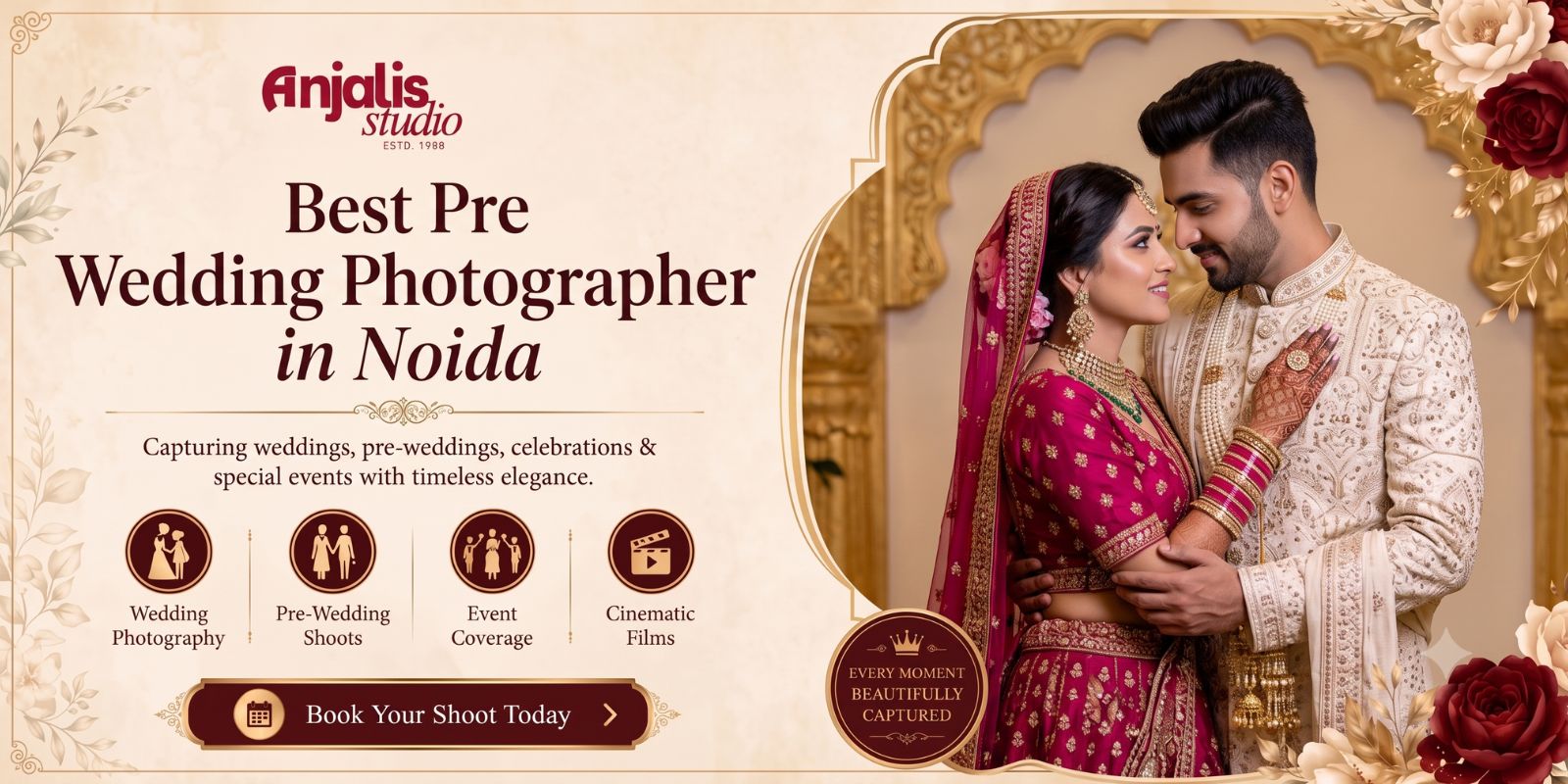Best Pre Wedding Photographer in Noida