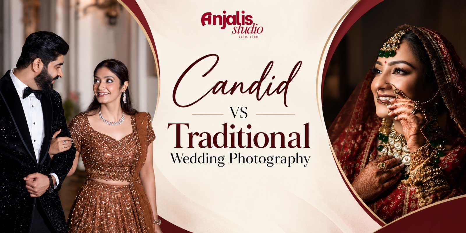 Candid vs Traditional Wedding Photography