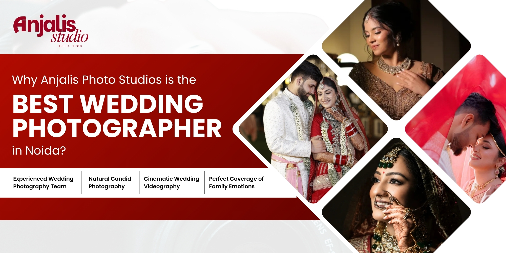 Why Anjalis Photo Studios is the Best Wedding Photographer
